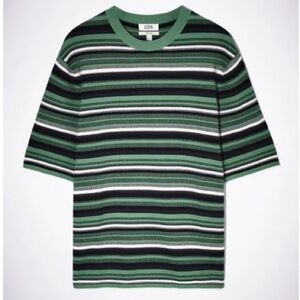 COS Jacquard Knit Cotton Stripe T-Shirt S